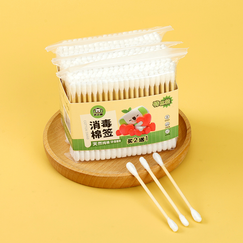 Triple Pack Disinfecting Cotton Swabs