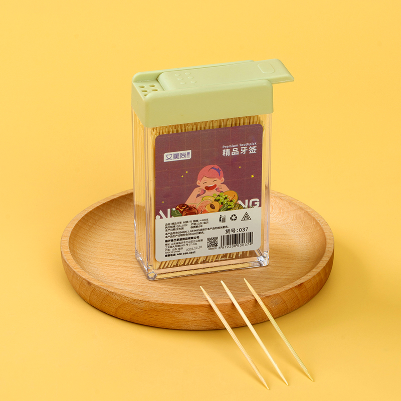 Rectangular Crystal Box Toothpicks
