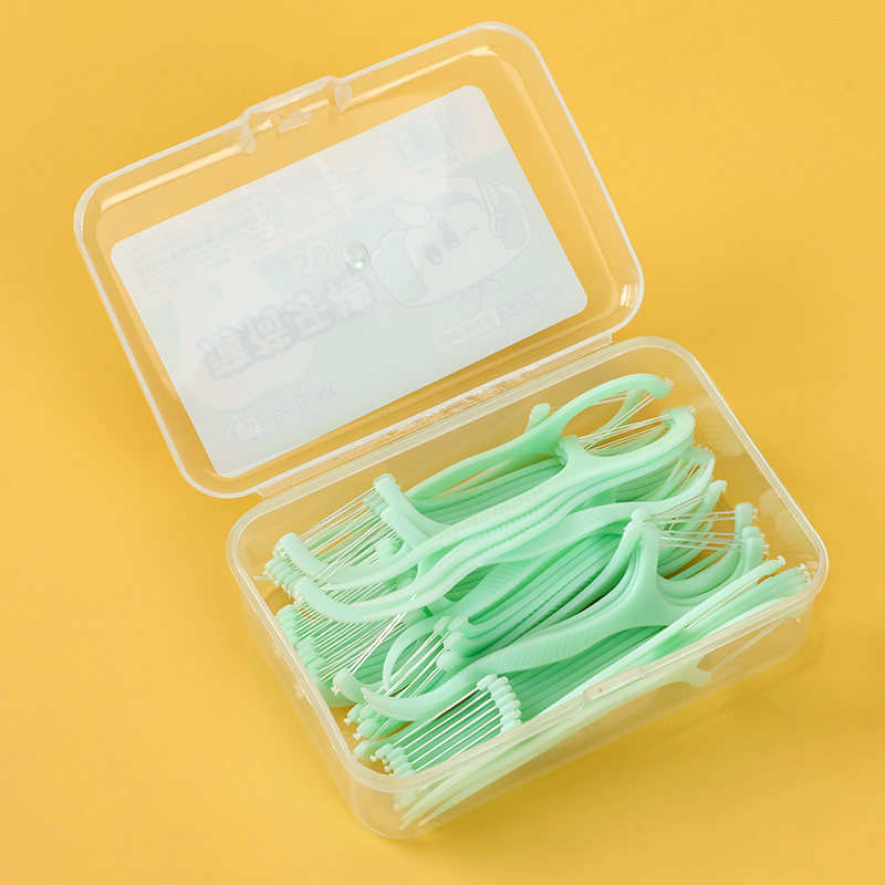 Square Box Mint Dental Floss 50