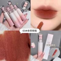 GX1049戈戈小熊绒雾绵绵唇釉03#赤茶柑橘 3