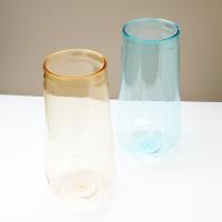 八角竖纹塑料花瓶 2