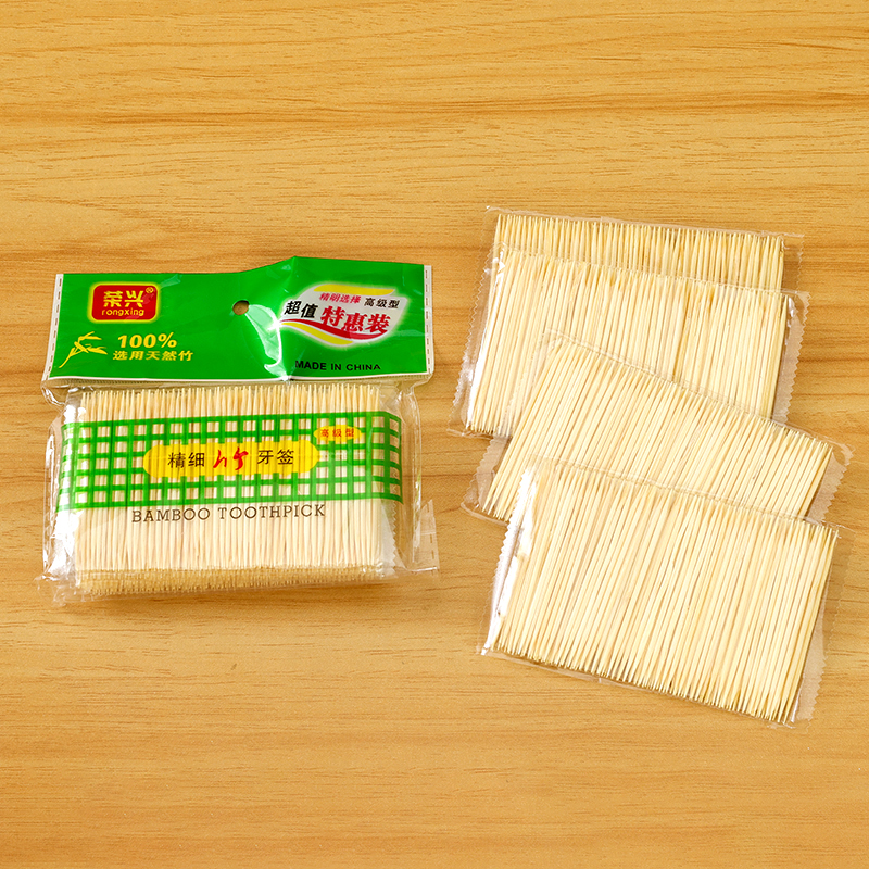 4 Pack Wood Toothpicks