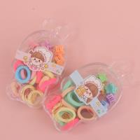 DFN兔子彩毛巾圈+小爪 2