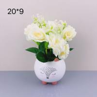 T21熊猫陶瓷花 4