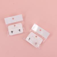 DYH合金十字架耳钉 3