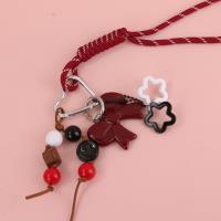 QDG棉绳亚克力蝴蝶结挂件 3