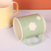 5080时尚花朵口杯 2