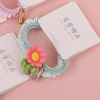 RX亚克力花朵铁牌皮筋 2