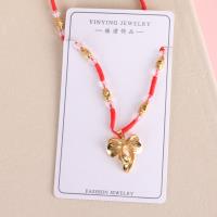 红黑绳金项链 5