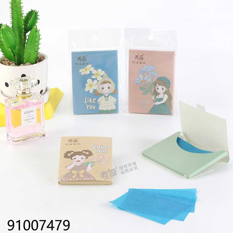 Cartoon Oil Blotting Paper Box Random 4030800033