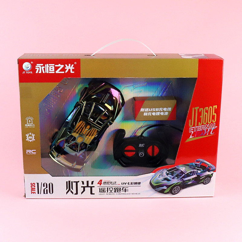 4 Channel Light Remote Control Sports Car 1:20 JT3605