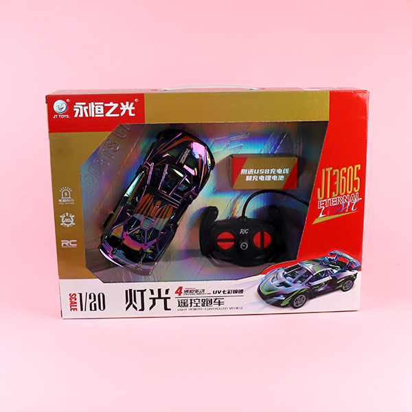 4 Channel Light Remote Control Sports Car 1:20 JT3605