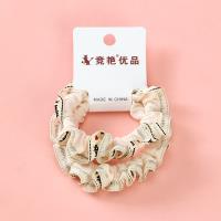 Boxed English Lace Fabric Hair Tie Nylon 4012100880
