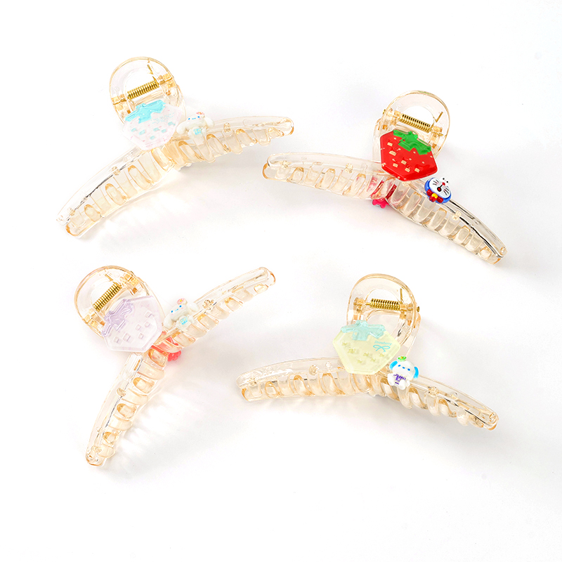 13 cm AB Side Strawberry Hair Claw Clip PS