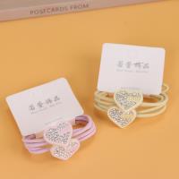 RX满钻心形LOVE皮筋 3