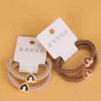 滴油桃心辫子皮筋 3