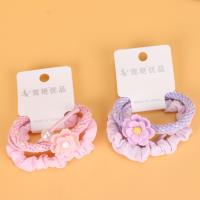 珍珠花朵皮筋组合 2