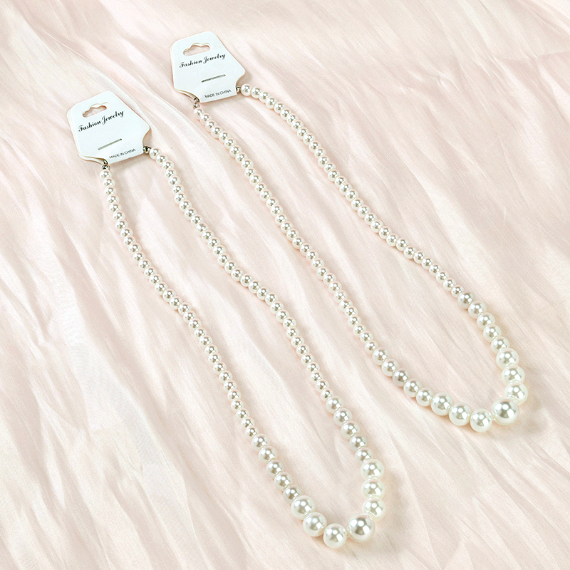 Fashion Glass Pearl Necklace