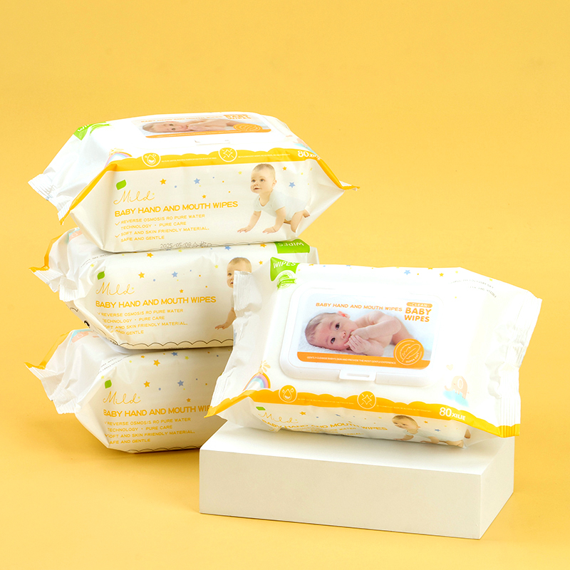 HR-1156 Baby Wet Wipes 80 Sheets Export Version