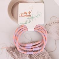 BH2761甜美双色螺旋皮筋 3