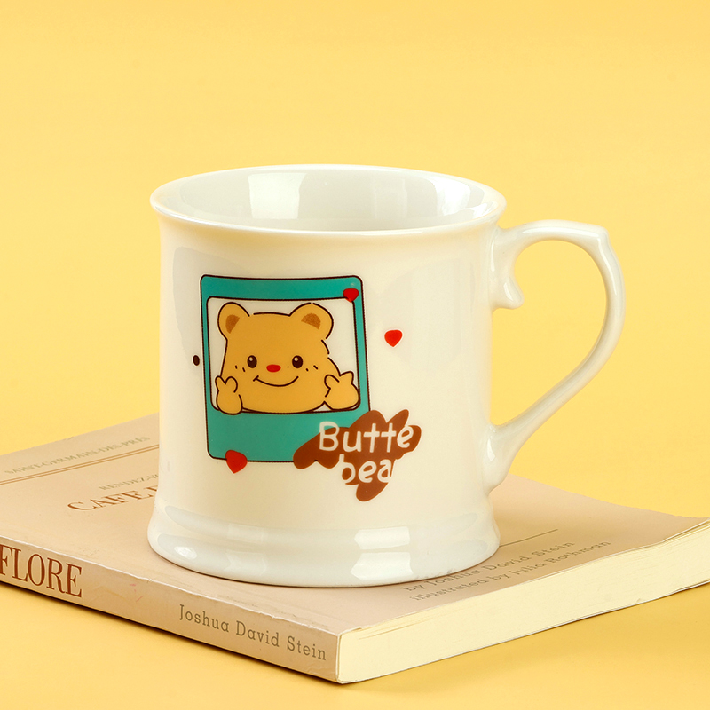 C8157 Decorative Rosette Ceramic Drink Cup