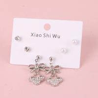 XSW四叶花混款三对耳钉 2