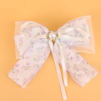 泡泡碎花珍珠扣夹 2