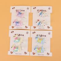 YD2个亚克力卡通礼盒压夹 3