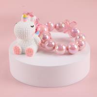 串珠独角兽挂件 2
