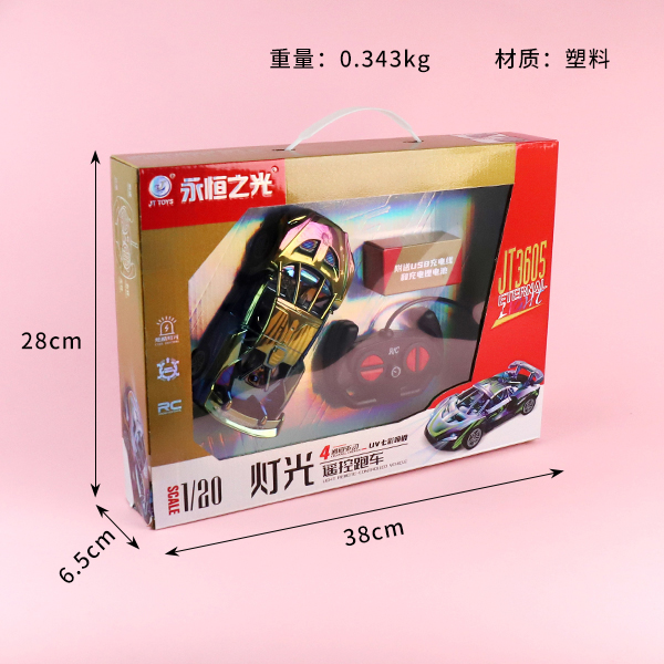 4 Channel Light Remote Control Sports Car 1:20 JT3605