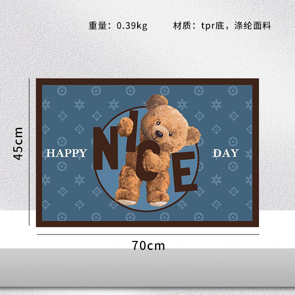 Brand Diatom Mud 45x70 cm Door Mat TPR Polyester