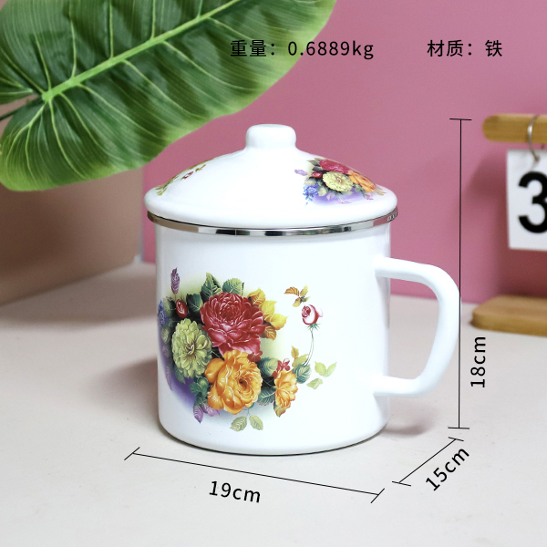 14 cm Iron Enamel Drink Cup 501050030
