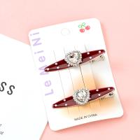Dot Crystal Accessory Duckbill Hair Clip