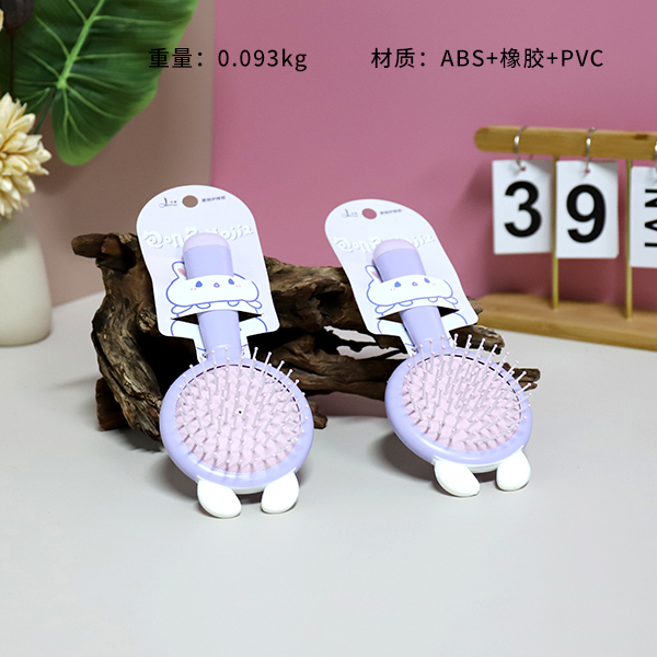 Pink Rabbit Ear Massage Comb