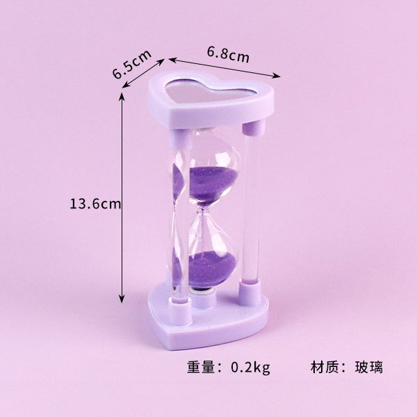 Bamboo Quartz Sand Hourglass Ornament