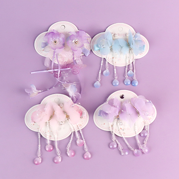 Assorted Pearl Tassel Hair Clip