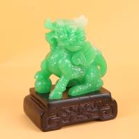 大号仿玉福瑞招财麒麟AB 3