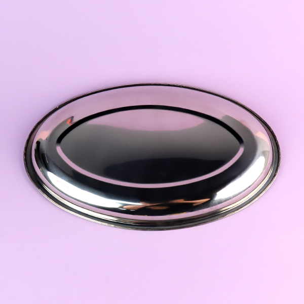 35 cm Stainless Steel Thickened Chinese Style Fish Plate