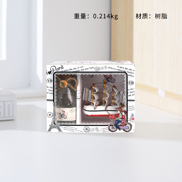 Sailboat Bottle Ornament