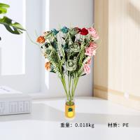 19216 Plastic Rose Mixed Colors PE 603050055