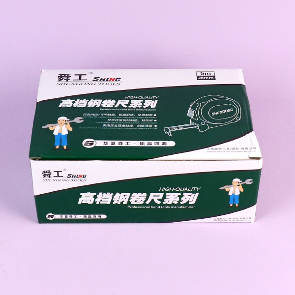 Steel Tape Measure 5M x 25MM 5128 Transparent Green