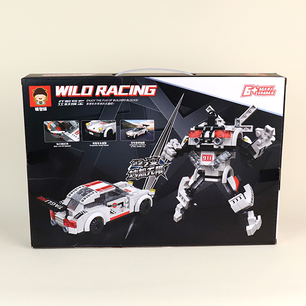 Wild Racing Car Building Blocks