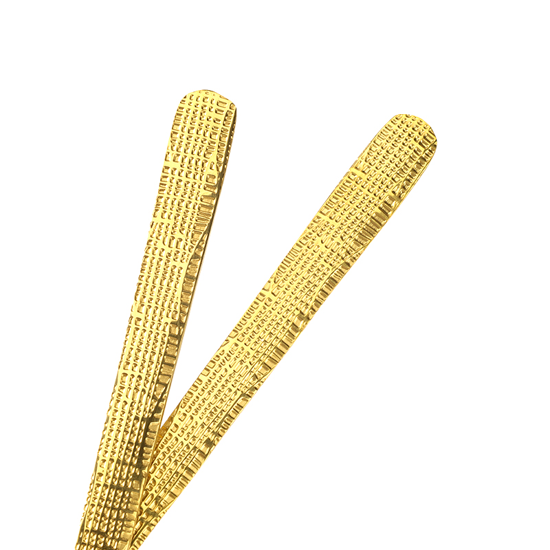 Gold Korean-Style Stainless Steel Spoon No. 2 3141200260