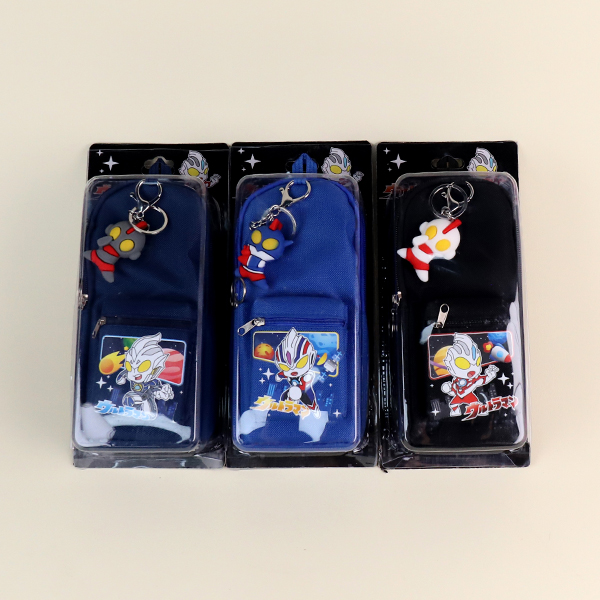 5570 Cartoon Transforming Warrior Pencil Case Polyester