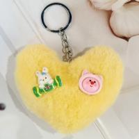 CM桃心卡通毛绒挂件 4