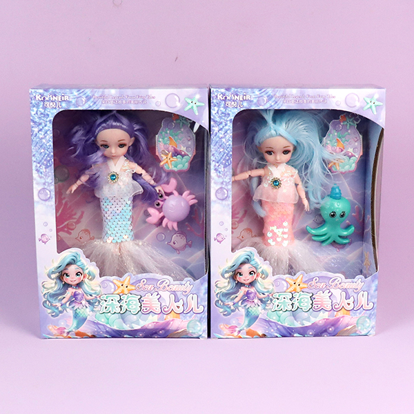 Mermaid Doll Set 6 Inch