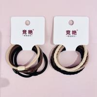 JY30入简约咖色混合装皮筋 3