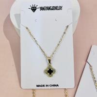 YY金色梅花单项链 3