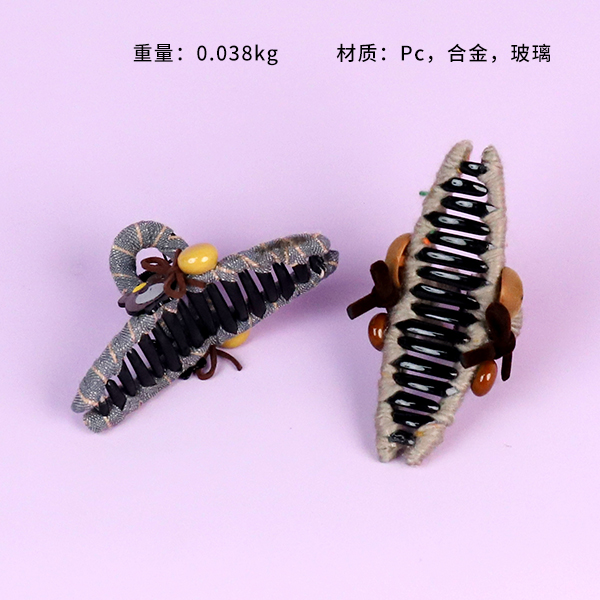 Assorted Cartoon Bow Plaid Hair Claw Clip