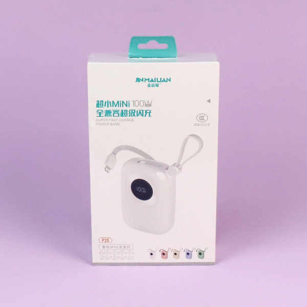 10000mAh Mini Power Bank